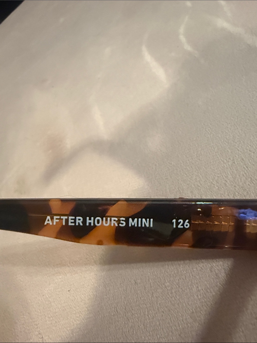 Quay Australia After Hours Mini Cat-Eye Blue Light Glasses - Brown Gradient - Picture 5 of 7